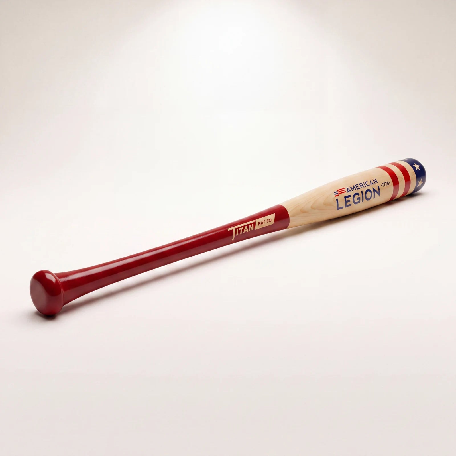 Red handle anniversary bat